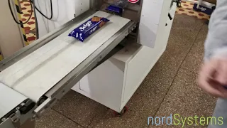 Metal detector working with aluminum - evaporated - packaging products