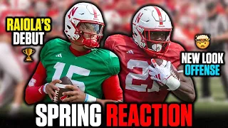 REACTING TO DYLAN RAIOLA'S DEBUT & NEBRASKA'S SPRING GAME