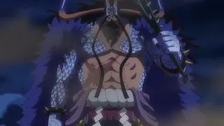 Killer vs Kaido Hybrid Form - One Piece 1021