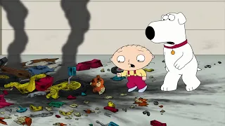 Family Guy - Someone bombs Stewie's big wheel