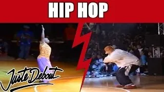 Popping Semi-Final - Juste Debout 2005 - Sally Sly & El Fonky Juice vs. Salah & Damon