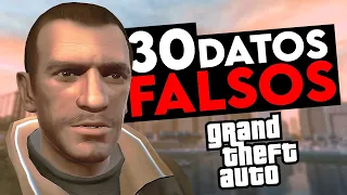 30 DATOS FALSOS de la Saga GTA