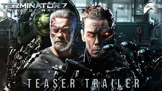 TERMINATOR 7: End Of War (2025) Arnold Schwarzenegger Movie (teaser trailer) Concept