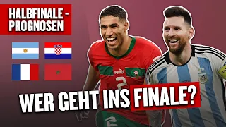 Halbfinale - Prognose: Marokkos nächste Sensation? ARG – KRO, FRA - MAR | Was geht, WM? | WM 2022