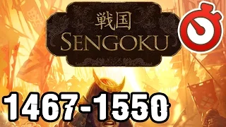 Sengoku - 1467 to 1550 Timelapse