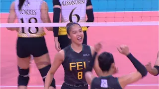 Devosora spearheads early FEU offense | UAAP Season 85 Women's Volleyball