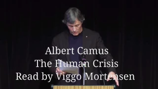 The Human Crisis by Albert Camus