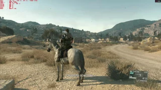 Metal Gear Solid V The Phantom Pain 4k,2160p gameplay r9 fury x