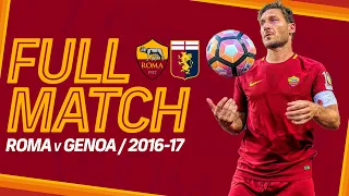 ROMA v GENOA, 2016-17 | FULL MATCH