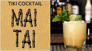 My Favorite Mai Tai (Trade Vic's Rum and Orgeat Classic Tiki Drink)