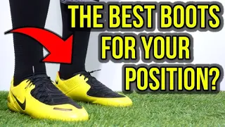 WHICH FOOTBALL BOOTS ARE THE BEST FOR YOUR POSITION? (WING, MID, STRIKER, DEFENCE & GOALKEEPER)