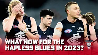 'Didn't lay a tackle' - What's next for Carlton after Blues reach new low in 2023 I Fox Footy