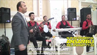 yeni popuri toy mahnilari oxuyur Rauf Nagıoglu  gitara Mehemmed Agcabedili sintez Elvin qarmo Perviz