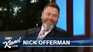 Nick Offerman Thinks Megan Mullally Looks Like Cher After Sex