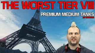 The WORST Tier VIII Premium Medium Tanks by winrate | World of Tanks