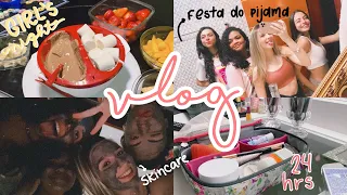 VLOG | festa do pijama