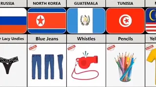 Banned Things From Different Countries