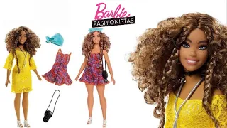 Boneca Barbie Fashionistas 85 - Glam Boho (Curvy) - Review PT