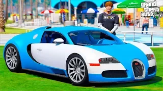 РЕАЛЬНАЯ ЖИЗНЬ В GTA 5 - ПЕРЕДЕЛАЛ ВОССТАНОВЛЕННЫЙ BUGATTI VEYRON ДО НЕУЗНАВАЕМОСТИ! 🌊ВОТЕР