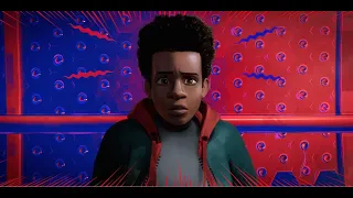 "Anyone can wear the mask" Miles Morales movie last scene | Spiderman Into The Spider-verse (2018) |