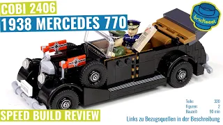 COBI 2406 1938 MERCEDES 770 *LIMITED EDITION* - Speed Build Review