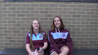 Female Football Week 2024: Hayley and Tamarra