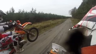 Full Throttle KTM 300 EXC  vs  Husqvarna FE 450  2016