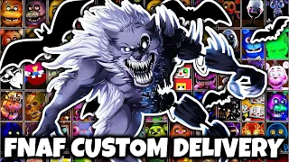 FNAF Custom Delivery HALLOWEEN! TWISTED Wolf + NEW Characters Will Be Added in the Next UPDATE!