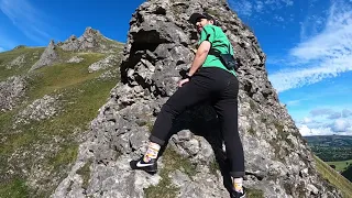 Elbow Ridge, Winnats Pass Scramble