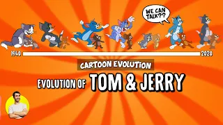 Evolution of TOM AND JERRY - 80 Years Explained | CARTOON EVOLUTION