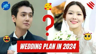 Top Korean Actors Wedding Plans for 2024 😱💞 #kpop #kdrama #kimwoobin #superjunior #iu #fypシ