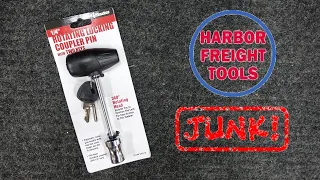 (1711) Haul Master Coupler Lock (Harbor Freight)