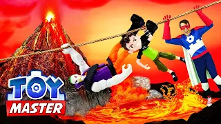 Игры для мальчиков – Той Мастер и супергерои на Острове Джокера! – Онлайн видео шоу.