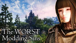 Rating 5 Skyrim Modding Sins (in 4 minutes!)