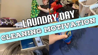 *EXTREME* LAUNDRY DAY/CLEAN WITH ME/CHRISTIAN MOM CLEANING MOTIVATION