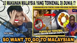 🤔 YAKIN TIDAK NONTON !? AUTO LAPAR, VIRAL INILAH 10 MAKANAN MALAYSIA YANG TERKENAL DI LUAR NEGARA