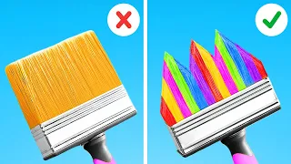 BRILLIANT ART HACKS AND AMAZING DIY CRAFTS || Easy And Cool Art Ideas By 123 GO Like!
