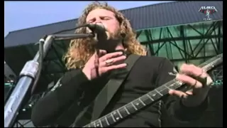 Metallica - RARE VIDEO - Unforgiven -  Milton Keynes UK 1993