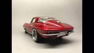 Revell: Chevrolet Corvette 1963 C2 Stingray Full Build Step by Step