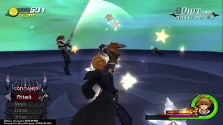 KINGDOM HEARTS II - Leon, Cloud, Yuffie, and Tifa Battle (Hades Paradox Cup Round 49) (Proud Mode)