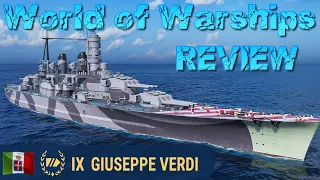 Giuseppe Verdi Review T9/BB/Italiener "Review" in World of Warships auf Deutsch/German