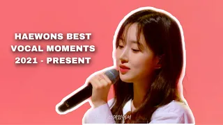 NMIXX Haewon BEST vocal moments ♡