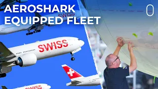 SWISS' Entire Boeing 777 Fleet Now Has Shark Skin Technology