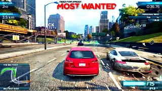 Need For Speed Most Wanted 2012 (NFS) - Audi RS3 Sportback - 4k 60FPS GameR