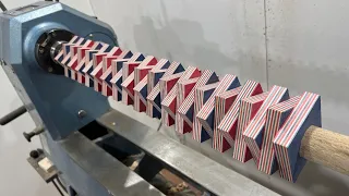 Woodturning - Stars & Stripes