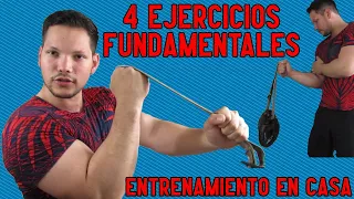 Entrenamiento para lucha de brazos - ANTEBRAZO | Entrena en tu casa | Alan Guerra