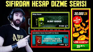 1 LEVEL HESABA 30.000 ZULA ALTINI ÇEKTİM🥰🥰🥰 / HESAP DİZME / ZULA