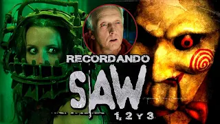 RECORDANDO SAW 1, 2 y 3. TRILOGÍA PERFECTA? | La saga de El Juego del Miedo