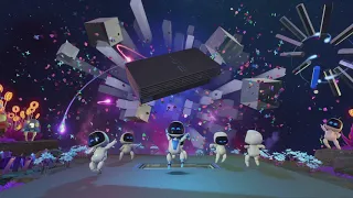 Astro's Playroom all PlayStation consoles startup visual & showcase