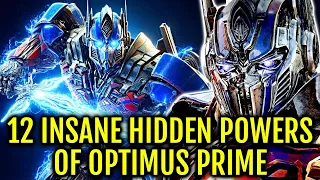 12 Hidden Powers of Optimus Prime That Make The Ultimate Leader Of Autobots - Explored